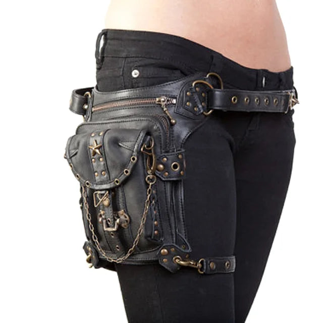 Motorcycle Hip Leg Bag