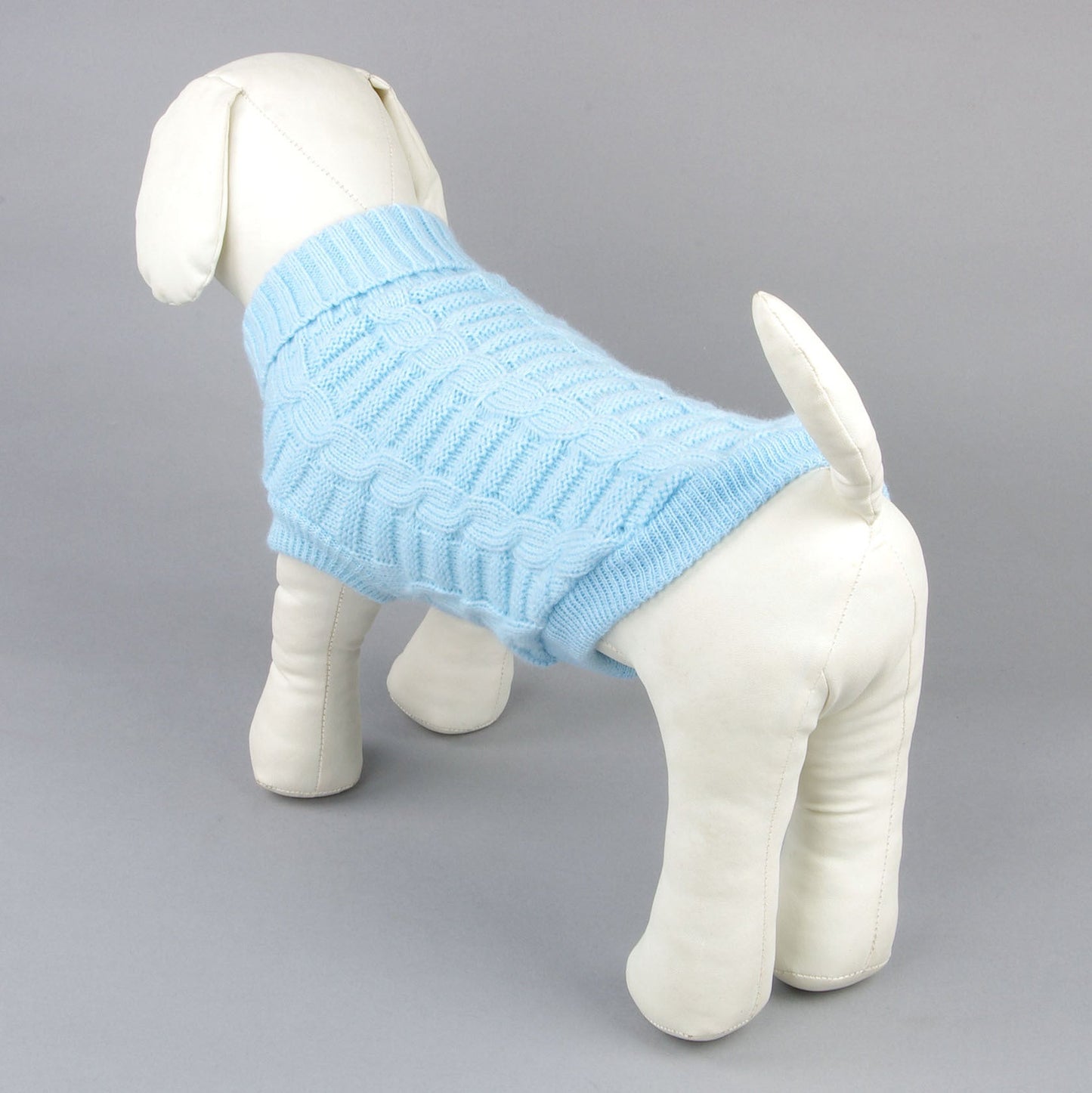 Pull pour chien de couleur unie