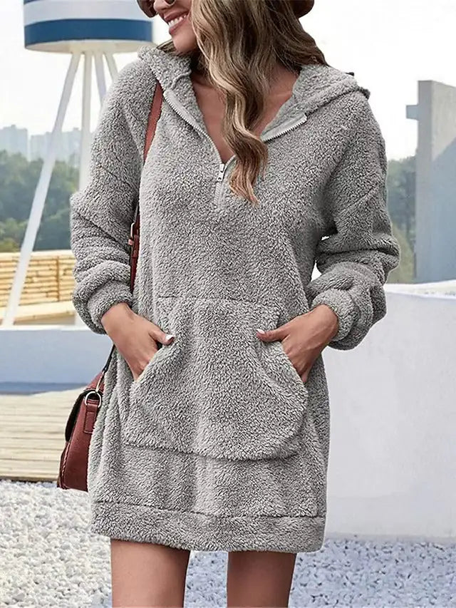 Winter Double-Sided Hooded Outerwear Hoodie