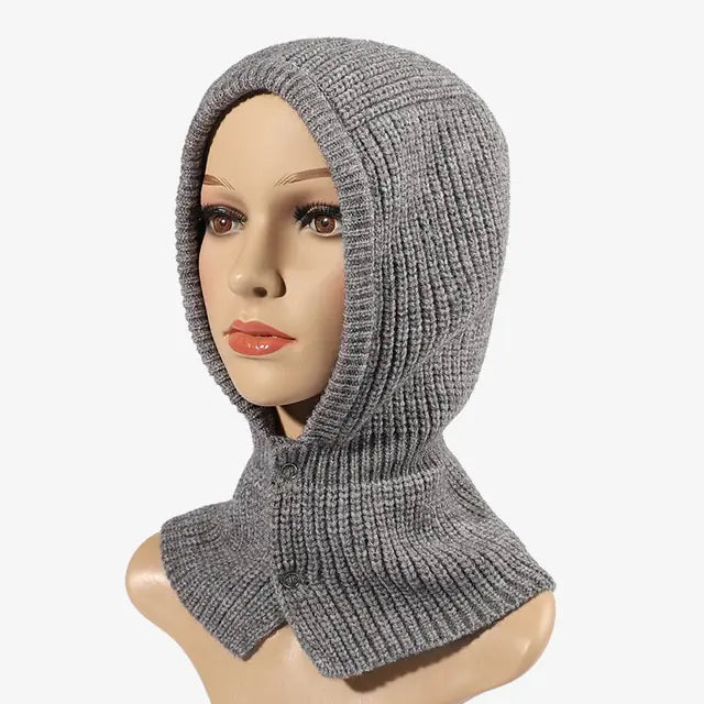 Knitted Balaclava Cap Winter Outdoor