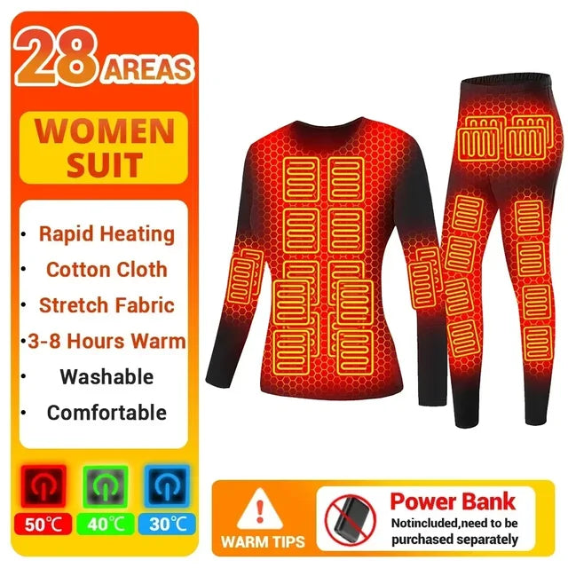 New Zone 28 Heated Winter Man Suit