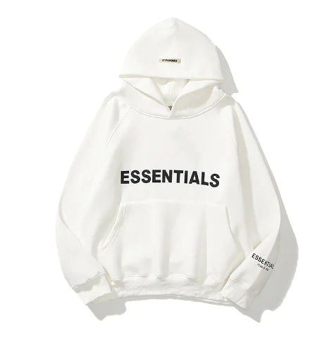 Autumn/Winter Fleece-Lined Hooded Sweatshirt