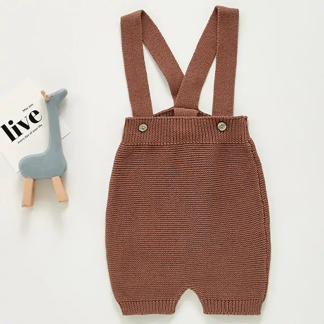 Knitted Baby Romper