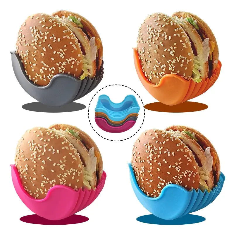 Silicone Shelf Hamburger Tools Fixed Rack Holder