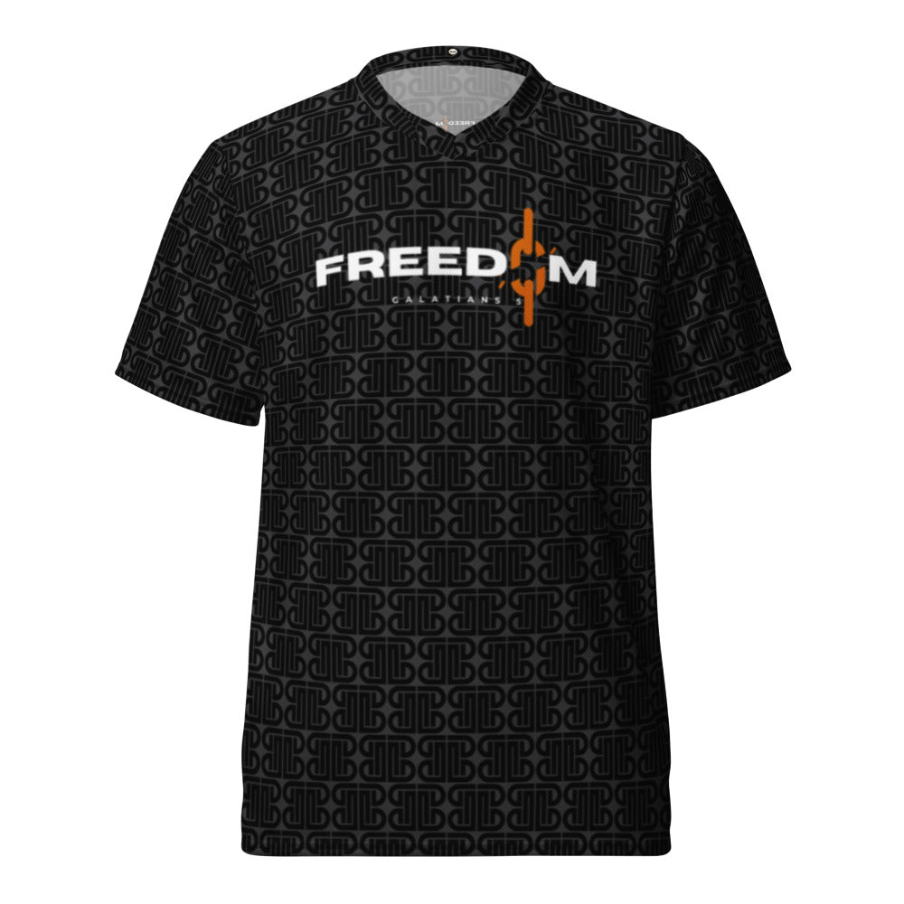 Freedom Recycled unisex sports jersey