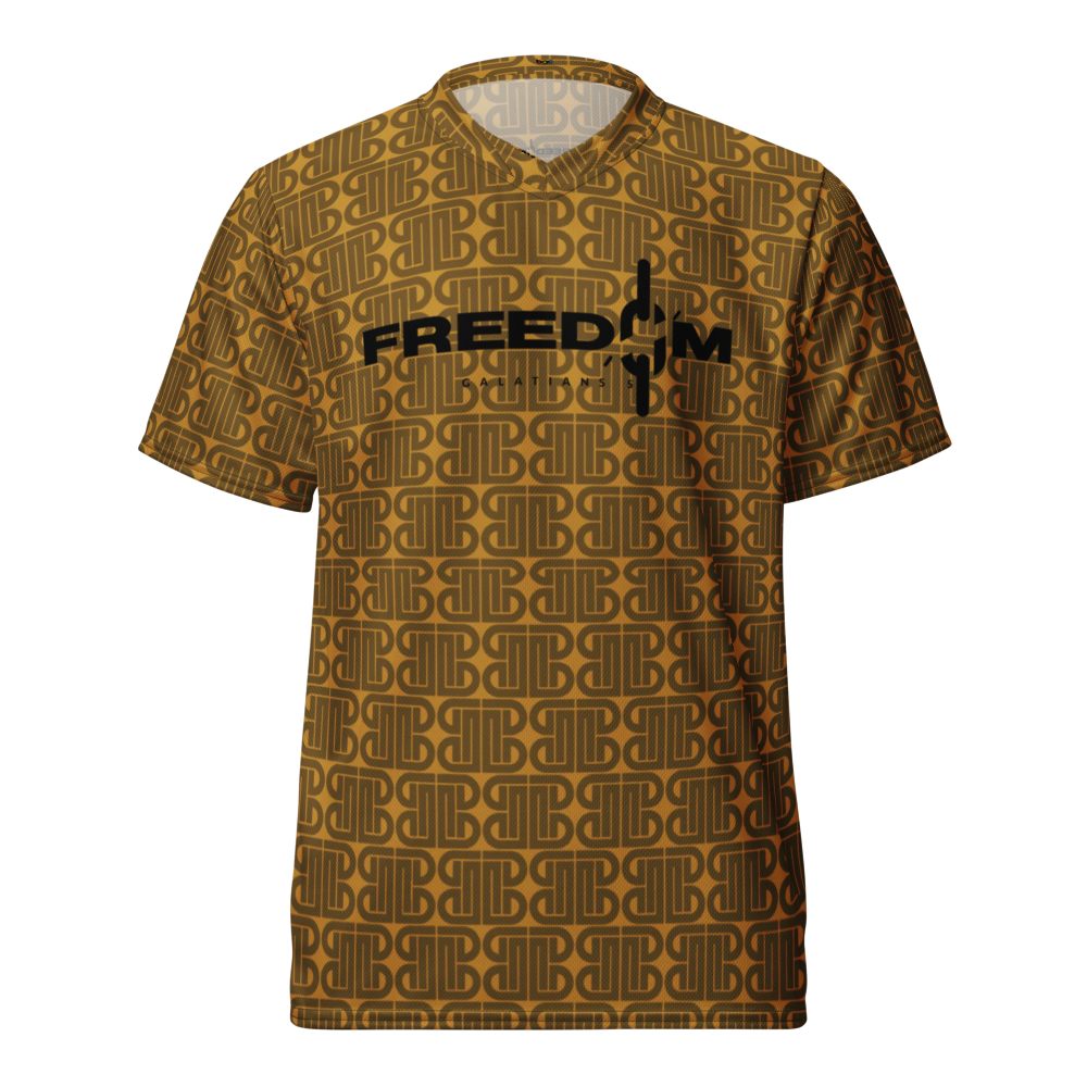 Freedom Recycled unisex sports jersey