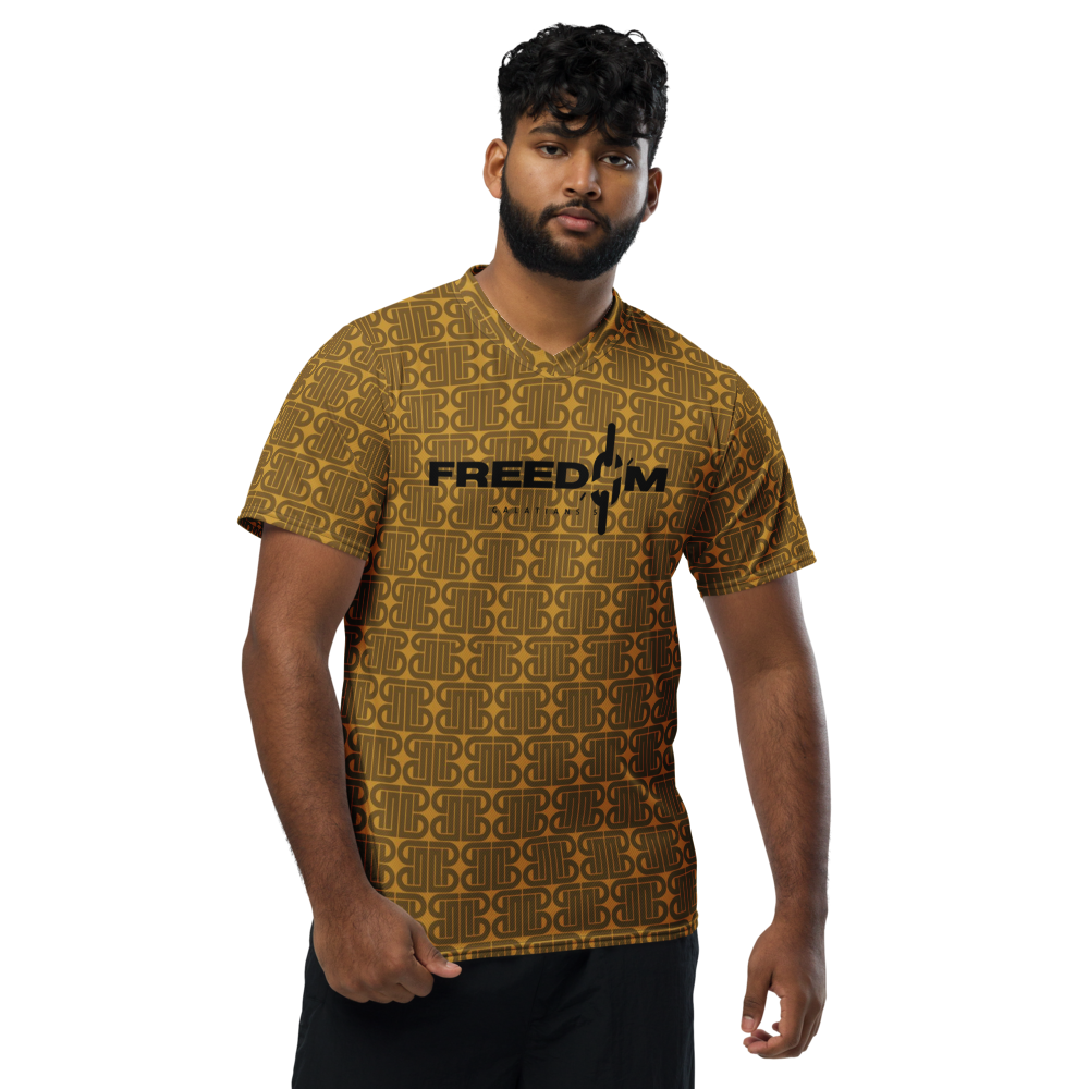 Freedom Recycled unisex sports jersey