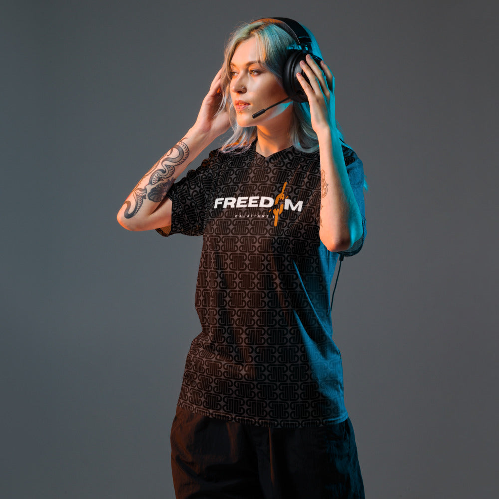 Freedom Recycled unisex sports jersey