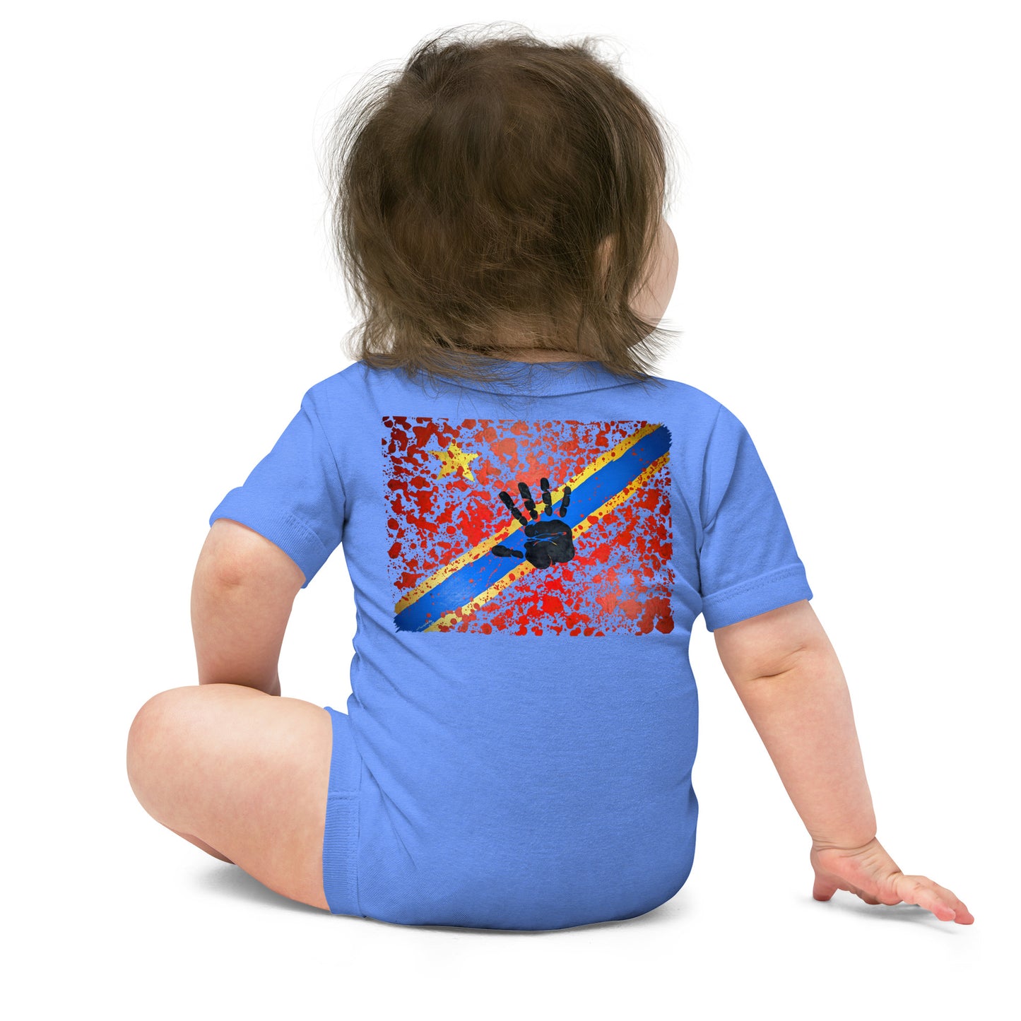 FREE CONGO Baby short sleeve one piece