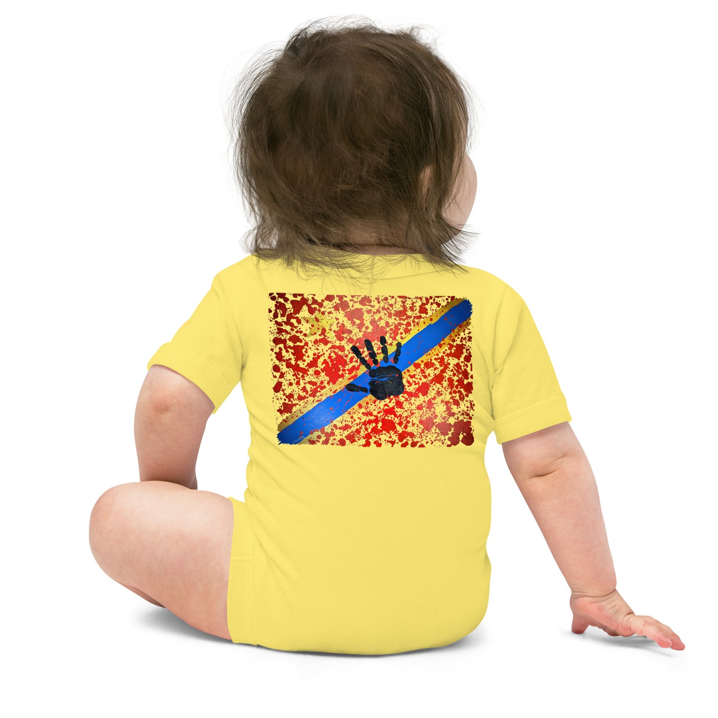 FREE CONGO Baby short sleeve one piece