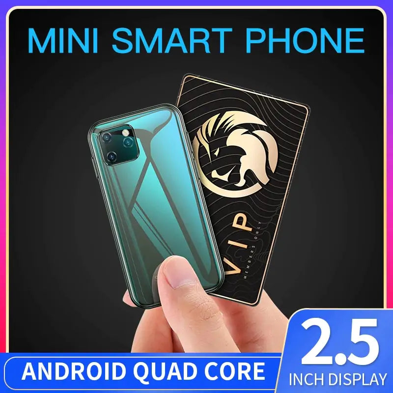 Mini Android Quad Core Pocket Phone