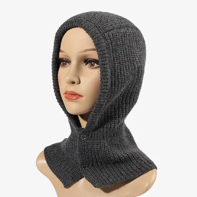 Knitted Balaclava Cap Winter Outdoor