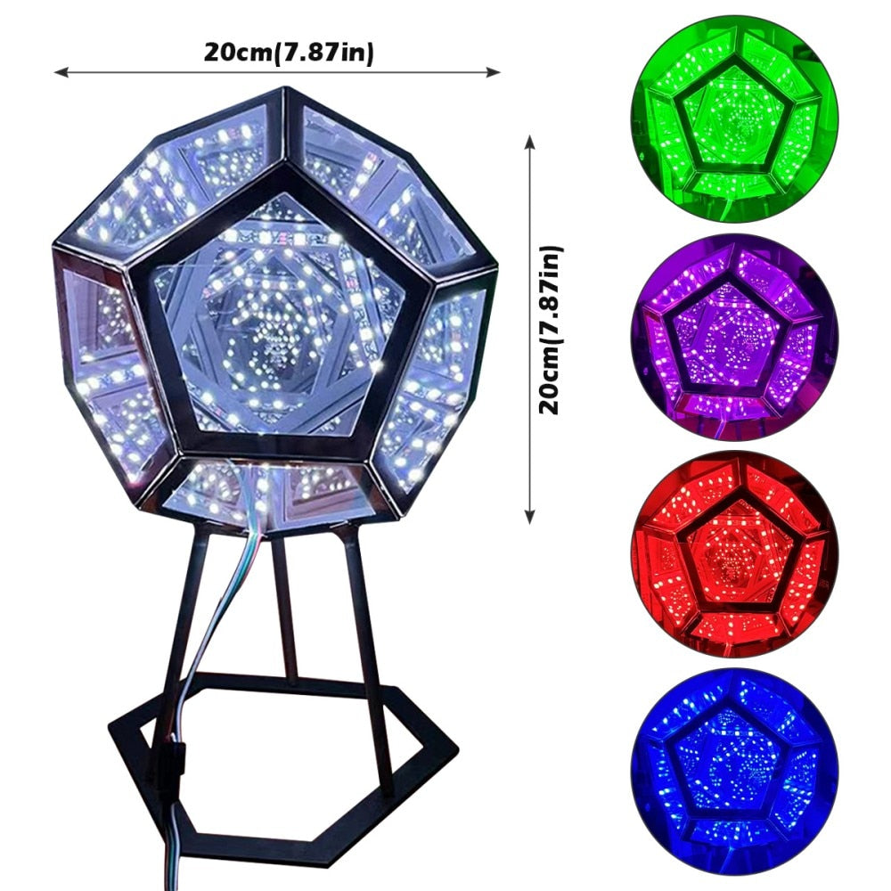 Espace LED à géométrie fantastique