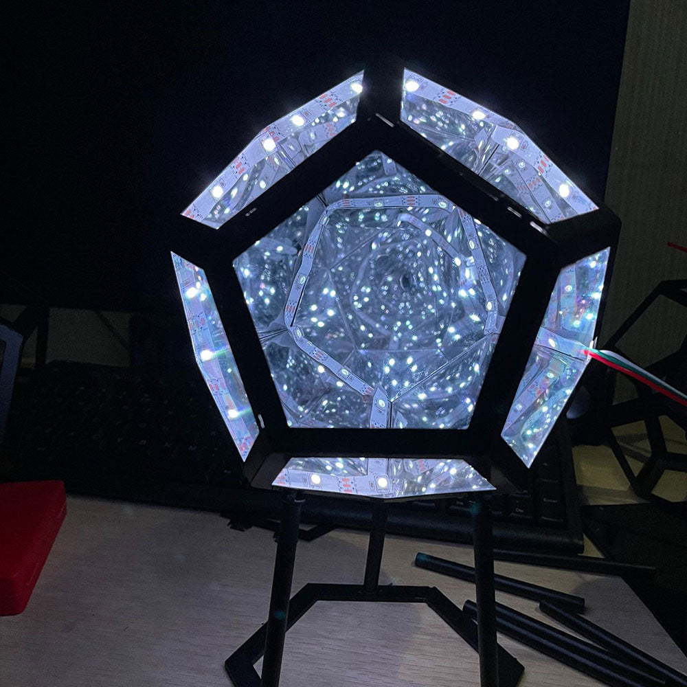 Espace LED à géométrie fantastique