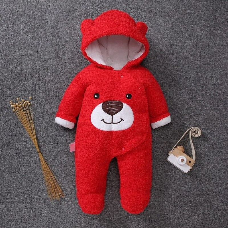 New Born Baby Footies 2022 Winter Warm Clothing 3 9 6 12 Month Baby Kids Boys Girls Cotton Newborn Toddler Infant Footies