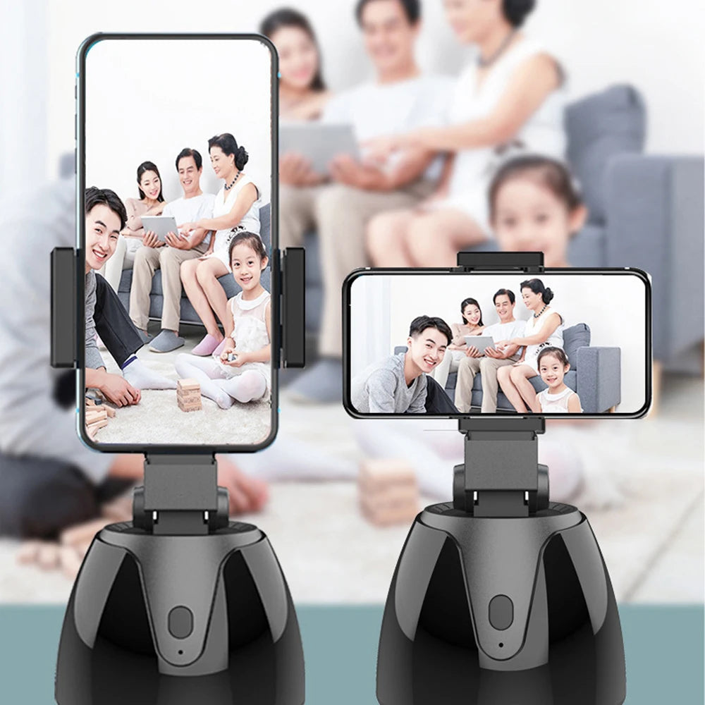 Automatic Smart Selfie Stick 360 Degree Rotation Mobile Phone Stabilizer Holder Face Tracking Camera Tripod for Video Recording