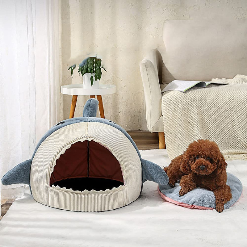 La cama para mascotas Shark