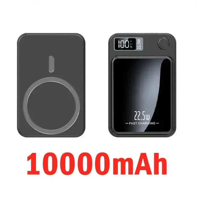 New 50000Mah Magnetic Qi Wireless Charger Powerbank 22.5W Fast Charging for Iphone 14 13 12 Samsung Huawei Xiaomi Mini Powerbank