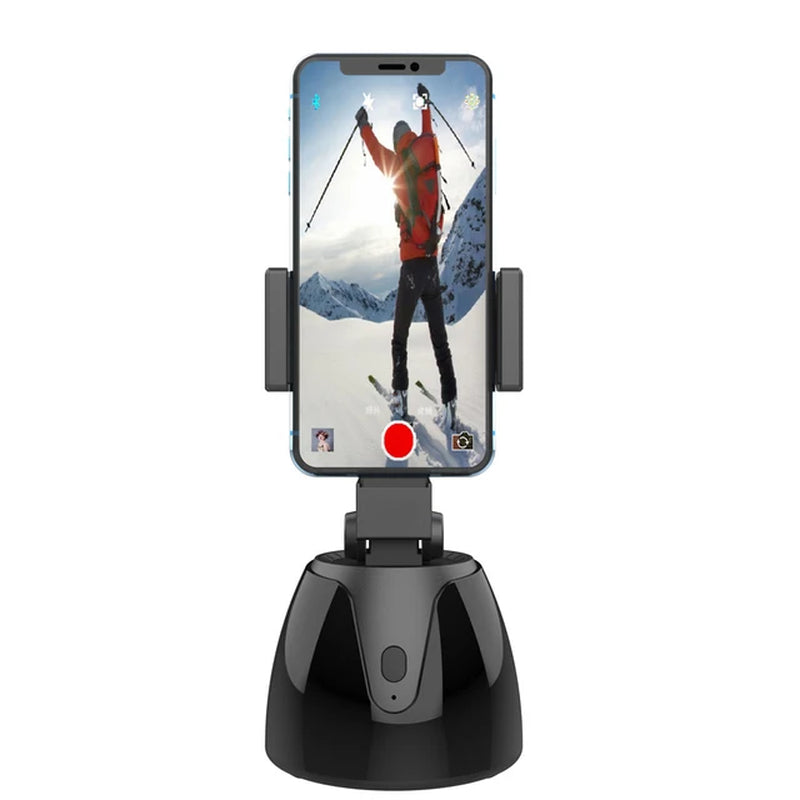 Automatic Smart Selfie Stick 360 Degree Rotation Mobile Phone Stabilizer Holder Face Tracking Camera Tripod for Video Recording