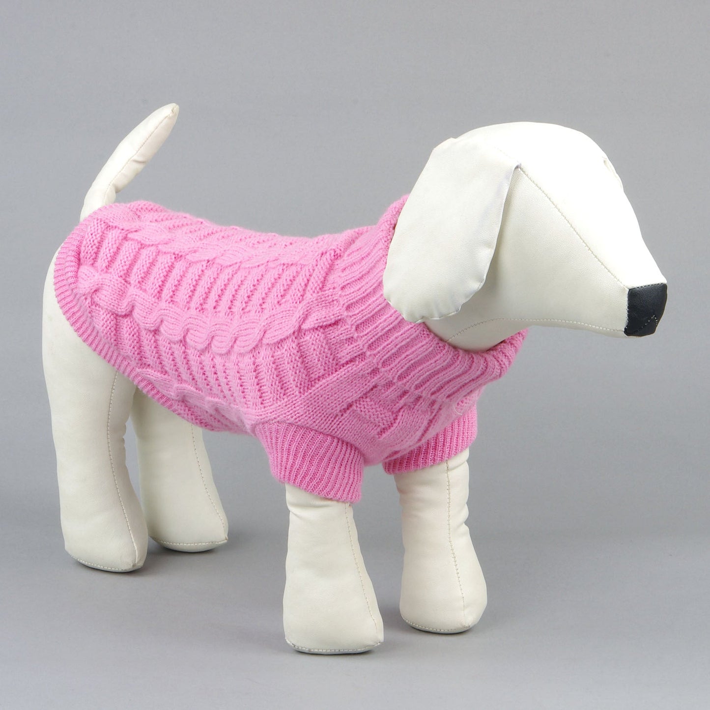 Pull pour chien de couleur unie