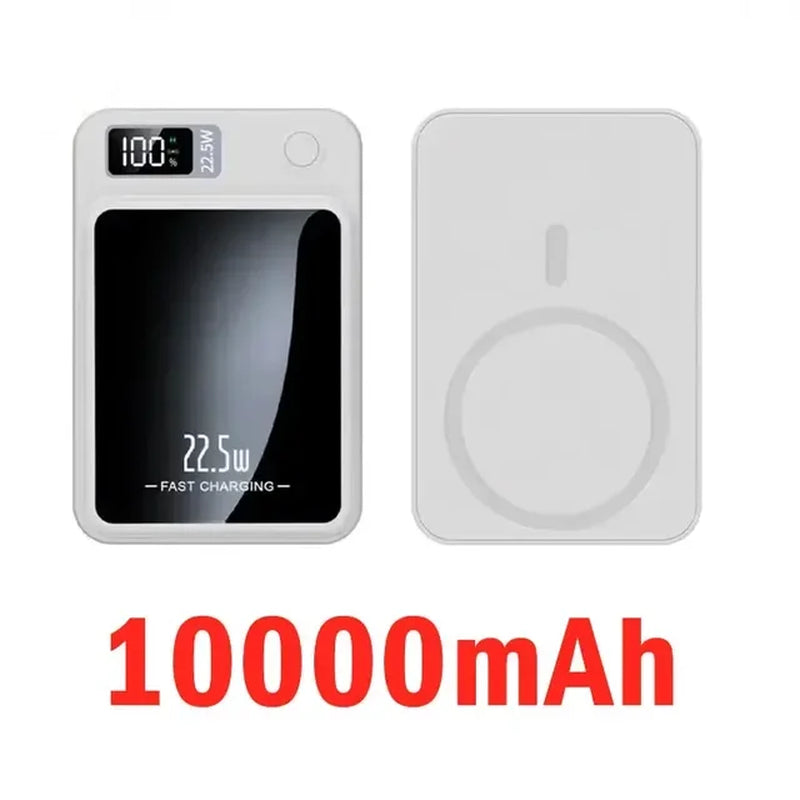 New 50000Mah Magnetic Qi Wireless Charger Powerbank 22.5W Fast Charging for Iphone 14 13 12 Samsung Huawei Xiaomi Mini Powerbank