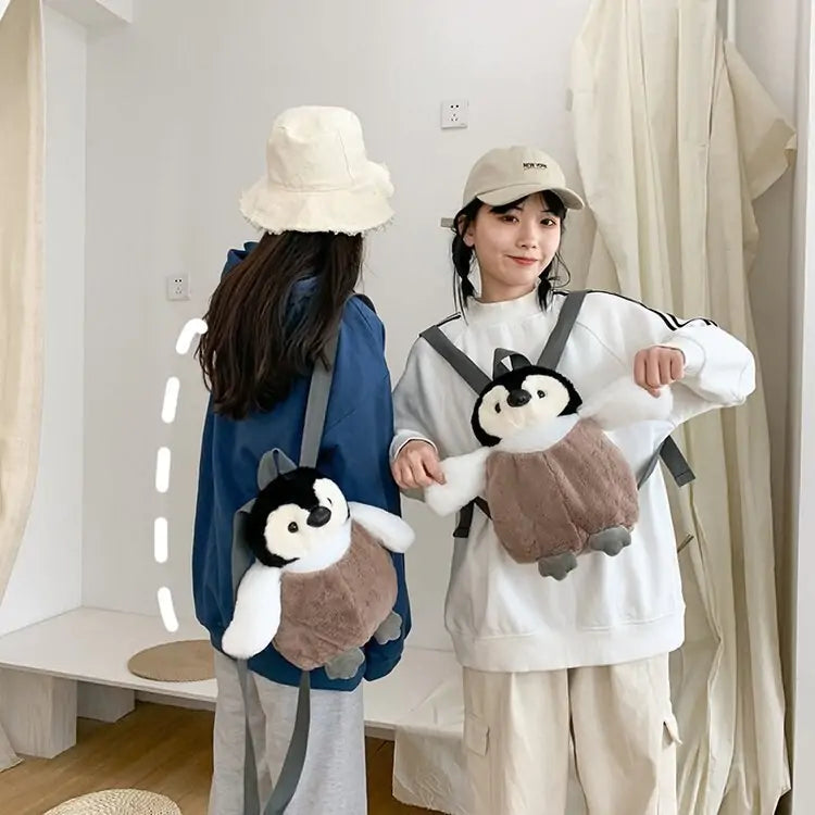 Penguin Plush Backpack