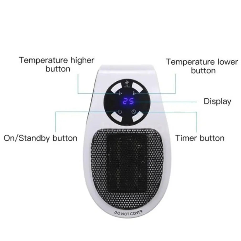 Mini radiateur électrique pour la synchronisation de la chaleur hivernale de la pièce